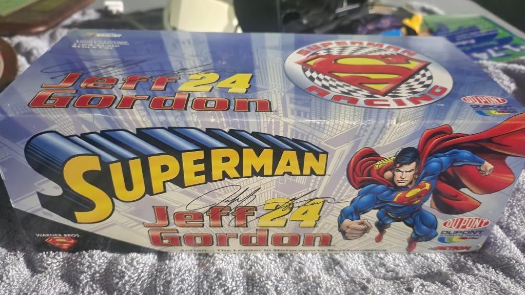 Jeff Gordon #24 Superman Racing Diecast Collectible 