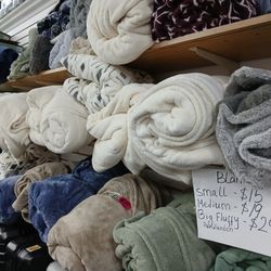 Large Inventory Blankets! Get One Today!