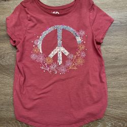 Girls Sequin Shirt Size 10/12
