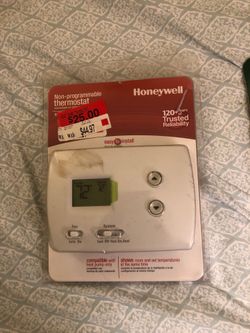 Honeywell thermostat