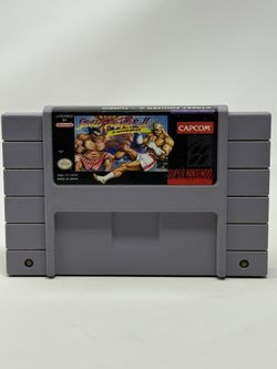 Street Fighter II Turbo Super Nintendo SNES Authentic Game