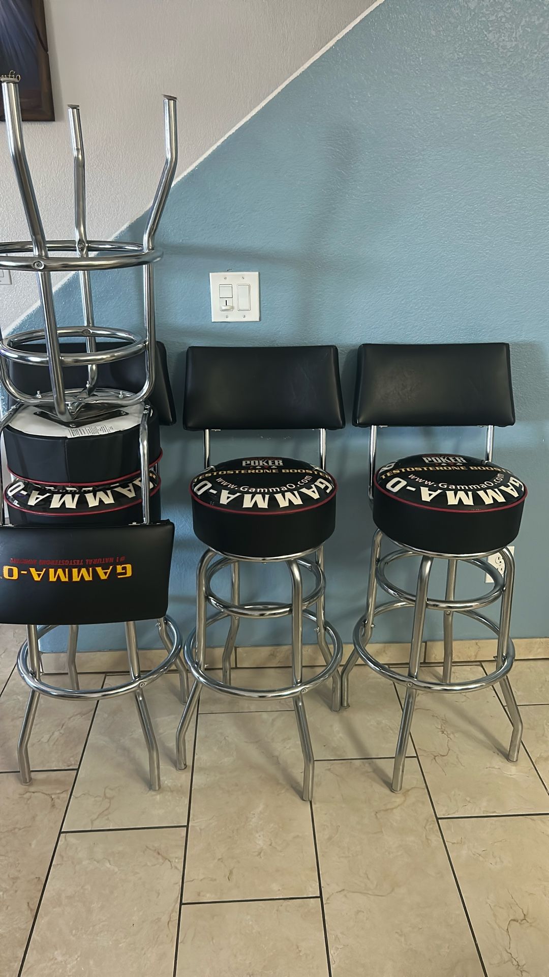 Gamma- O Bar Stools