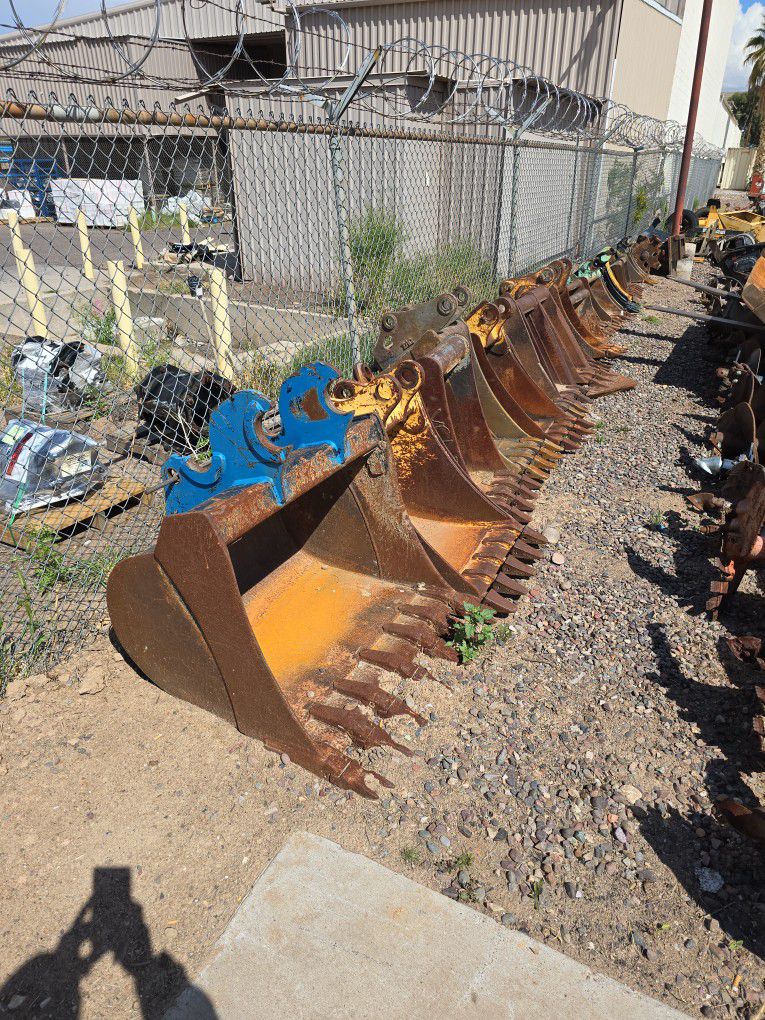 Buckets and Augers Several Sizes