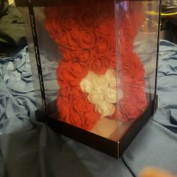 Rose Teddy Bear. Make Great Gift