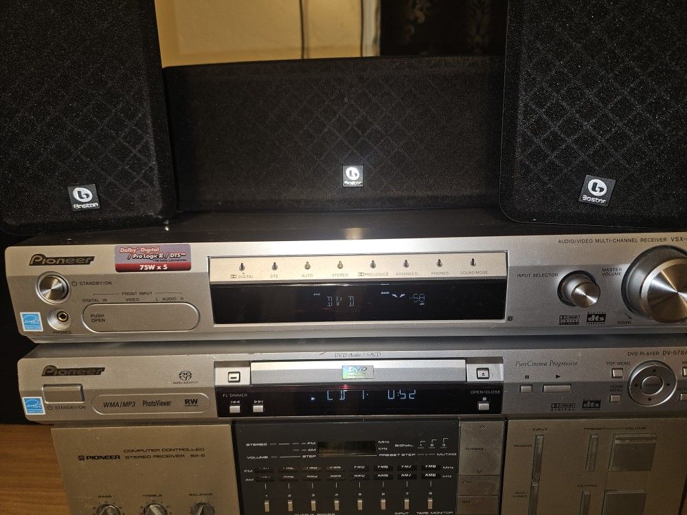 Dvd/Cd & Receiver & Speakers