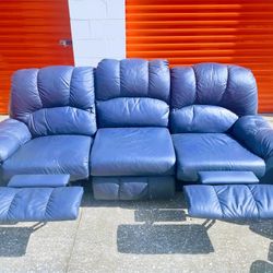 Leather Sofa Recliner 