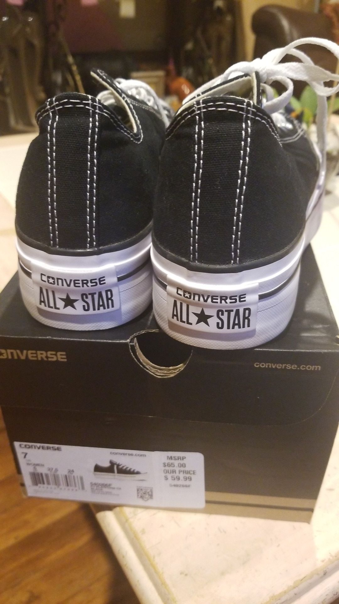 Converse platform all stars size 7