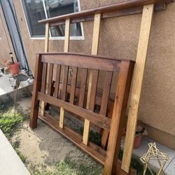 Wooden Bed Frame 
