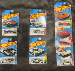 Hot Wheels - Exotic 7 car lot