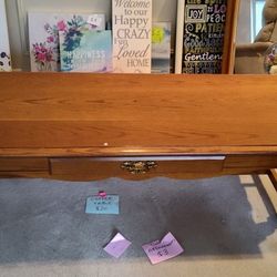 Coffee Table -real WoodIn Mukilteo 