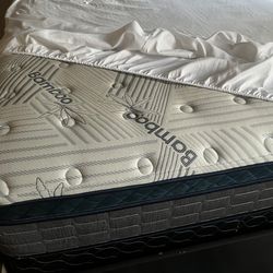 Full mattress and box