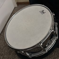 Pearl Steel Snare Drum