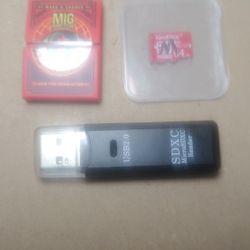 MIG Flash 64gb Card With USB Reader 