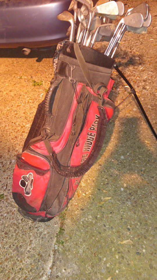 Golf Clubs With Carrying Bag