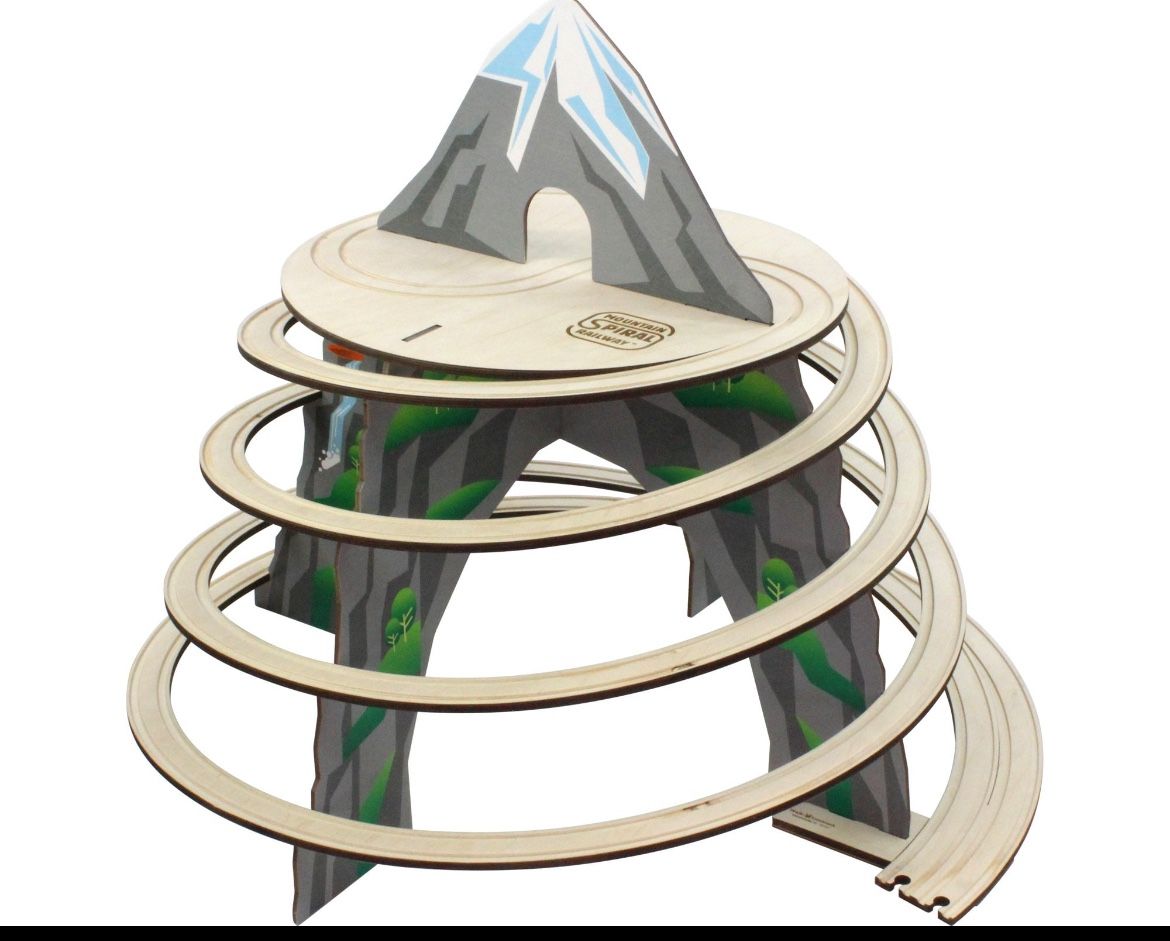Spiral Mountain Train Track