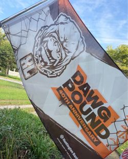 40th Anniversary Browns Flag