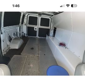 Ford van seat bench