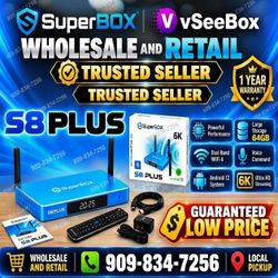 S8 Plus VSEE BOX SUPER TV BOX NEW ARRIVAL WHOLESALE SUPERBOX SUPER BOXΒ S8