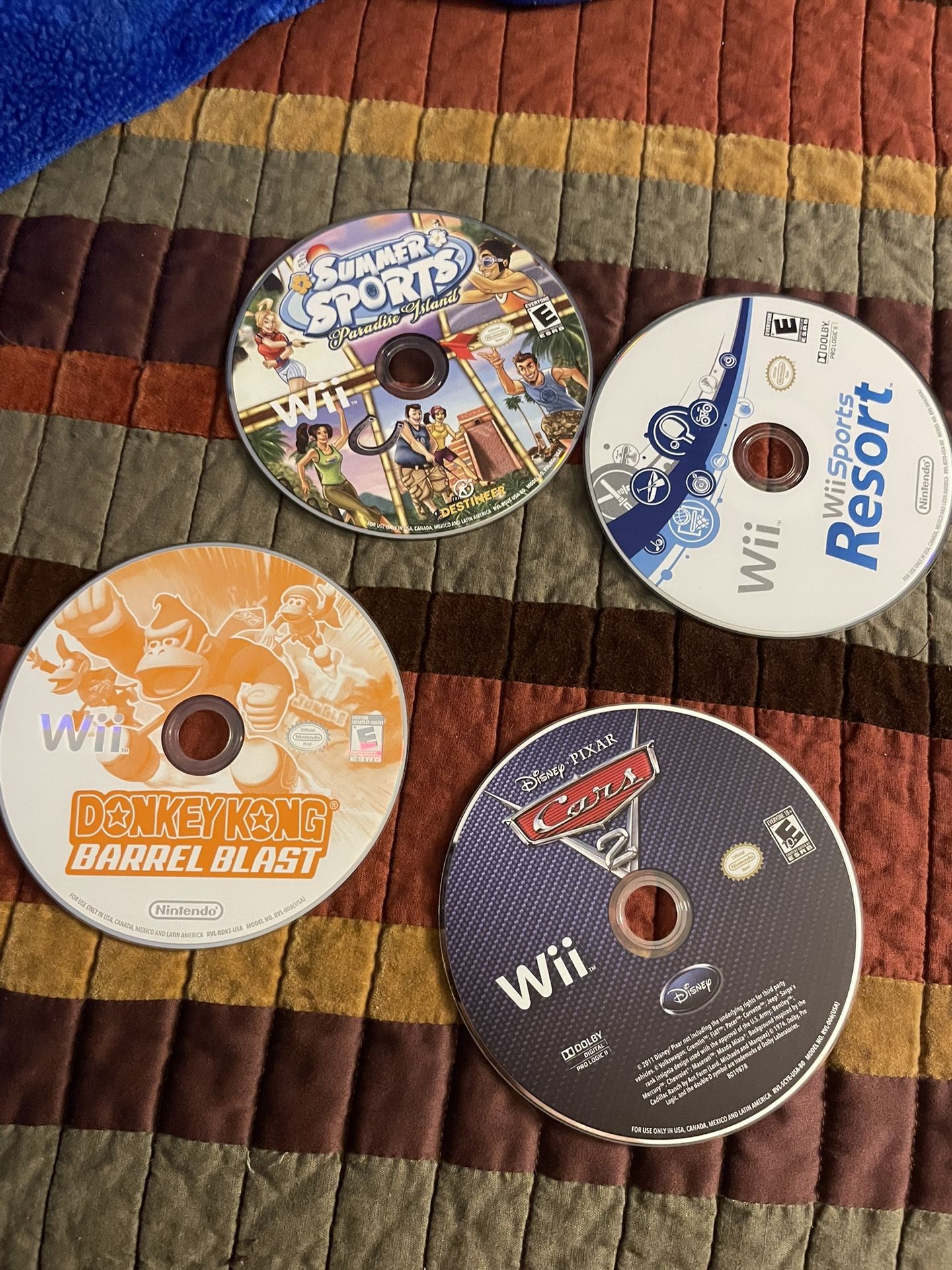 4 Wii Games