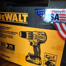 DeWalt XR Drill With Batteries And Charger 
