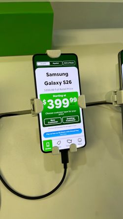 Samsung Galaxy s26 in cricket stores now !!