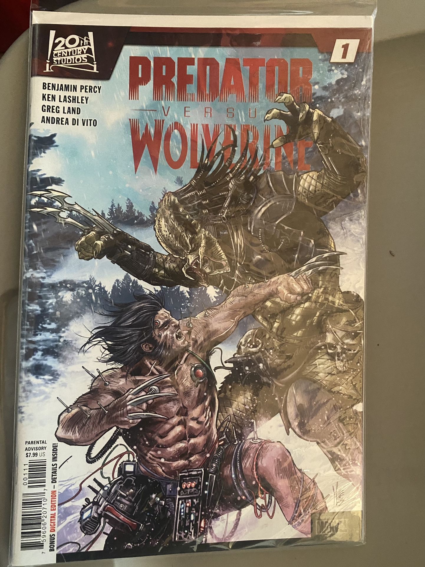 Wolverine Vs Predator Issue #1-3
