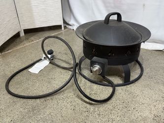 Petite Propane Firepit w/ Lightweight Stones