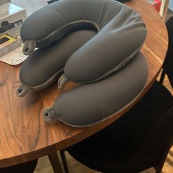 2x Neck Pillows For Travel