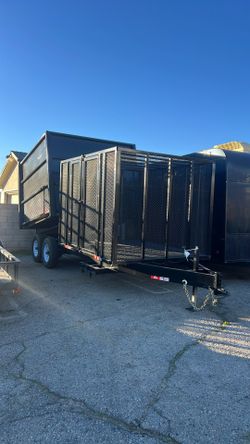 DUMP TRAILER CARGO TRAILER COMBO TRAILER