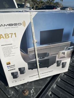 Ambeo Home Theater AB 71 Complete 6-Piece Set