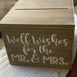 Wedding Money Box