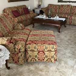 Broyhill Sofa, Loveseat, Chair & Ottoman 