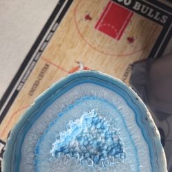 Blue Druzy Center Geode 💙 