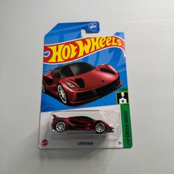 Hot Wheels  2023 HW Green Speed 3/10 Red Lotus Evija Super Treasure Hunt