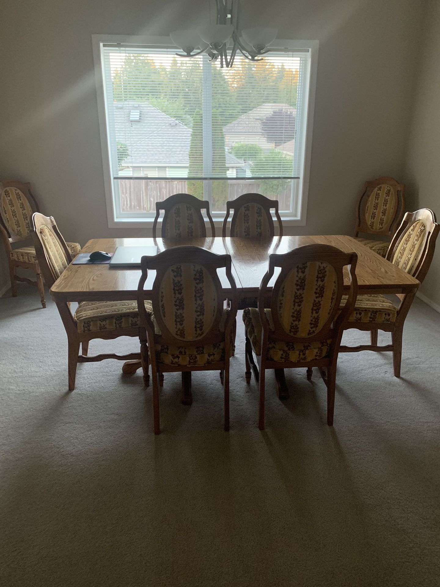 Table and chair set