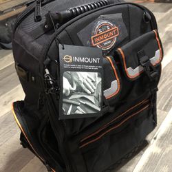 LOKASS Backpack Tool Bag Heavy Duty Organizer, Black NEW w Tag