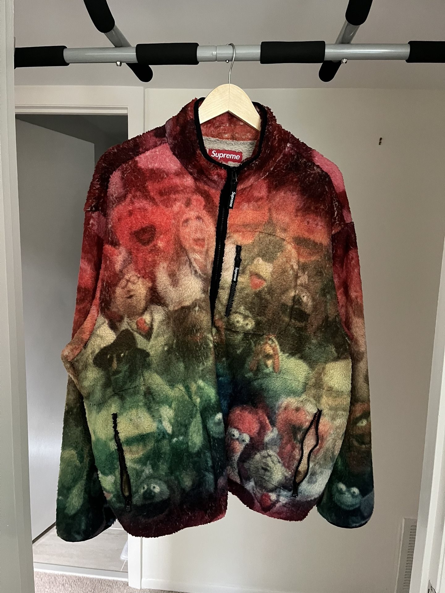 Supreme Muppets Fleece Jacket XL