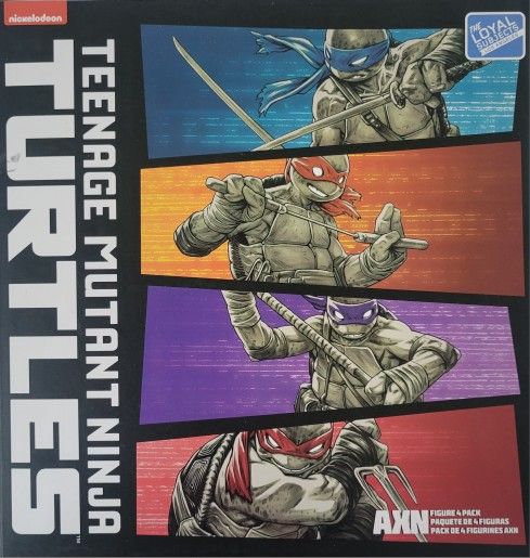 The Loyal Subjects BST AXN TMNT 4 Pack
