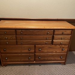 Wood Dresser 