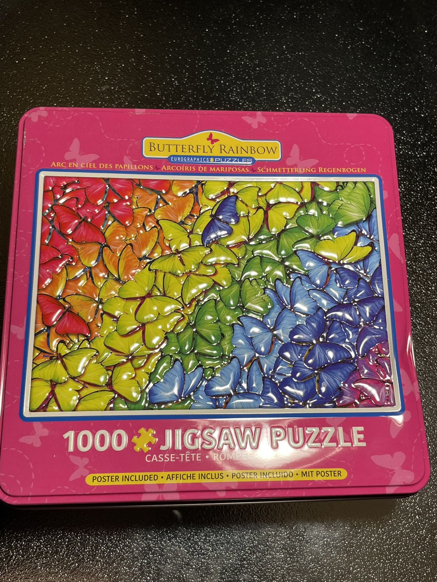 Rainbow Butterflies Jigsaw Puzzle
