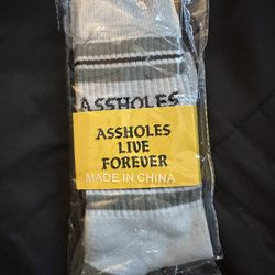 Assholes Live Forever ALF Socks