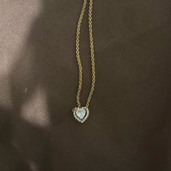 gold pandora heat necklace 