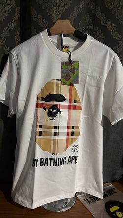 A Bathing Ape BAPE Plaid Ape Head T-Shirt