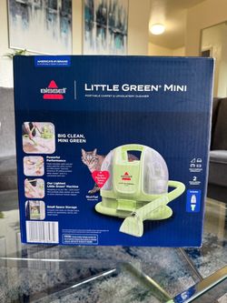 Brand New BISSELL Little Green Mini Portable Carpet & Upholstery Cleaner