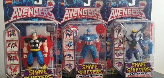 Avenger ShapeShifters Series Lot (SEALED)