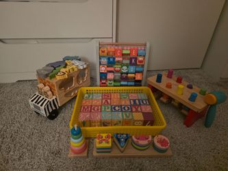 Wooden Montessori Toy Set