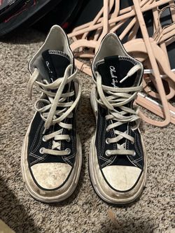 High top platform converse