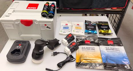 Rupes 3 inch polisher kit cordless