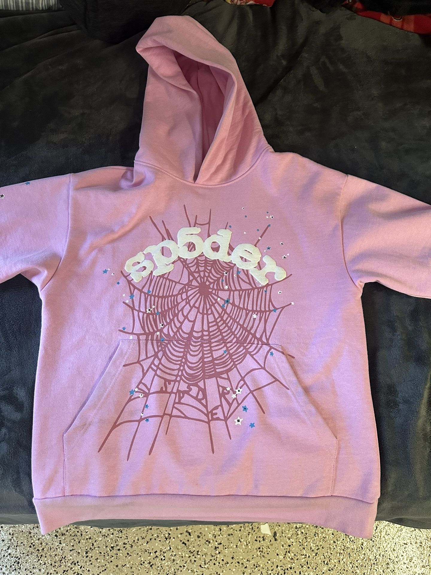 Sp5der Hoodie Pink