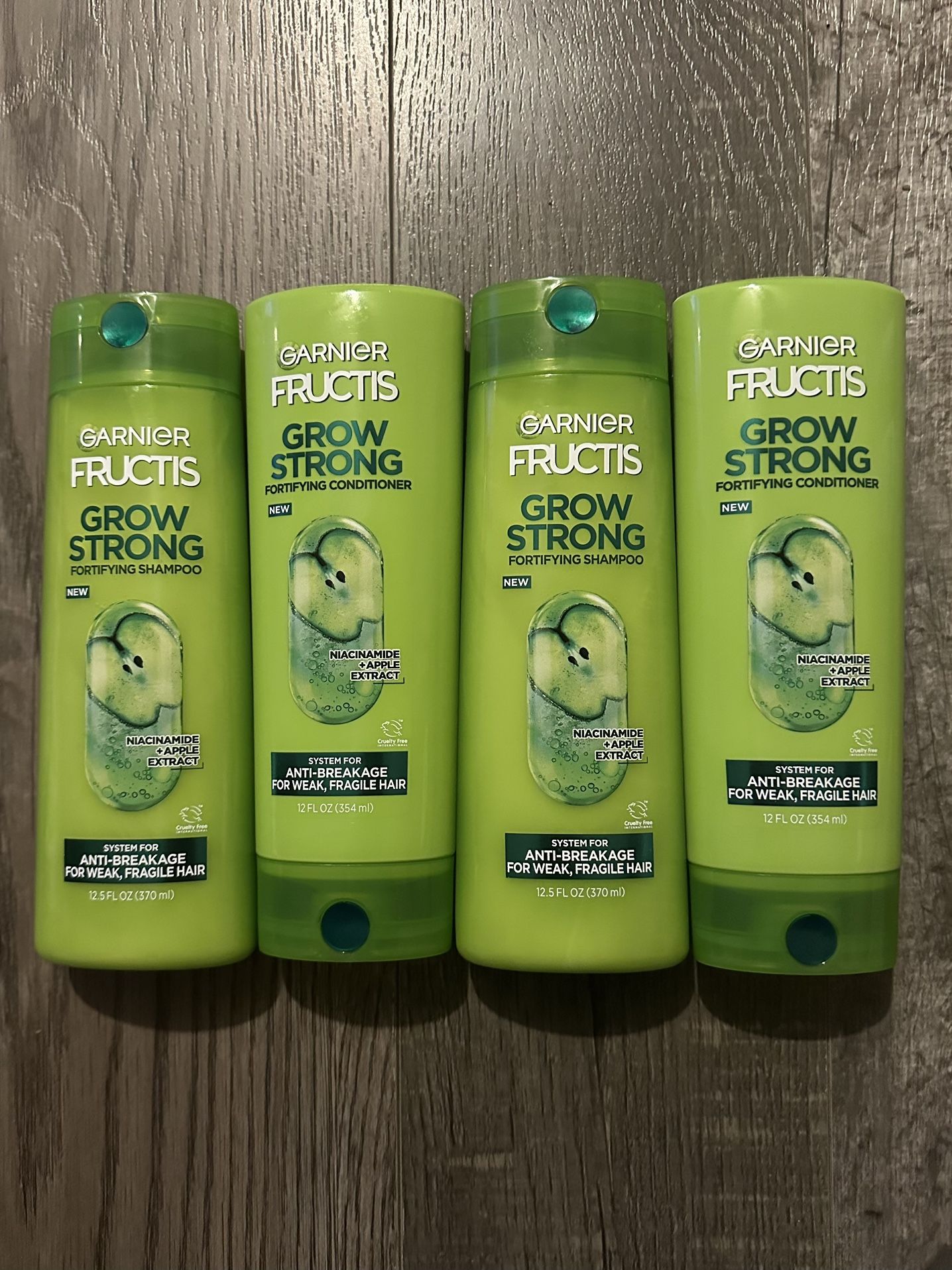 Garnier Fructis Grow Strong Shampoo & Conditioner $4 Each Set